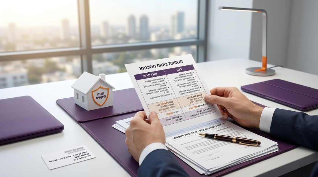 האם כדאי לעשות ביטוח משכנתא דרך הבנק